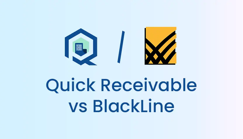 Quick Receivable vs BlackLine