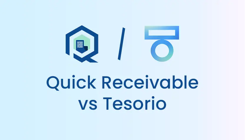 Quick Receivable vs Tesorio